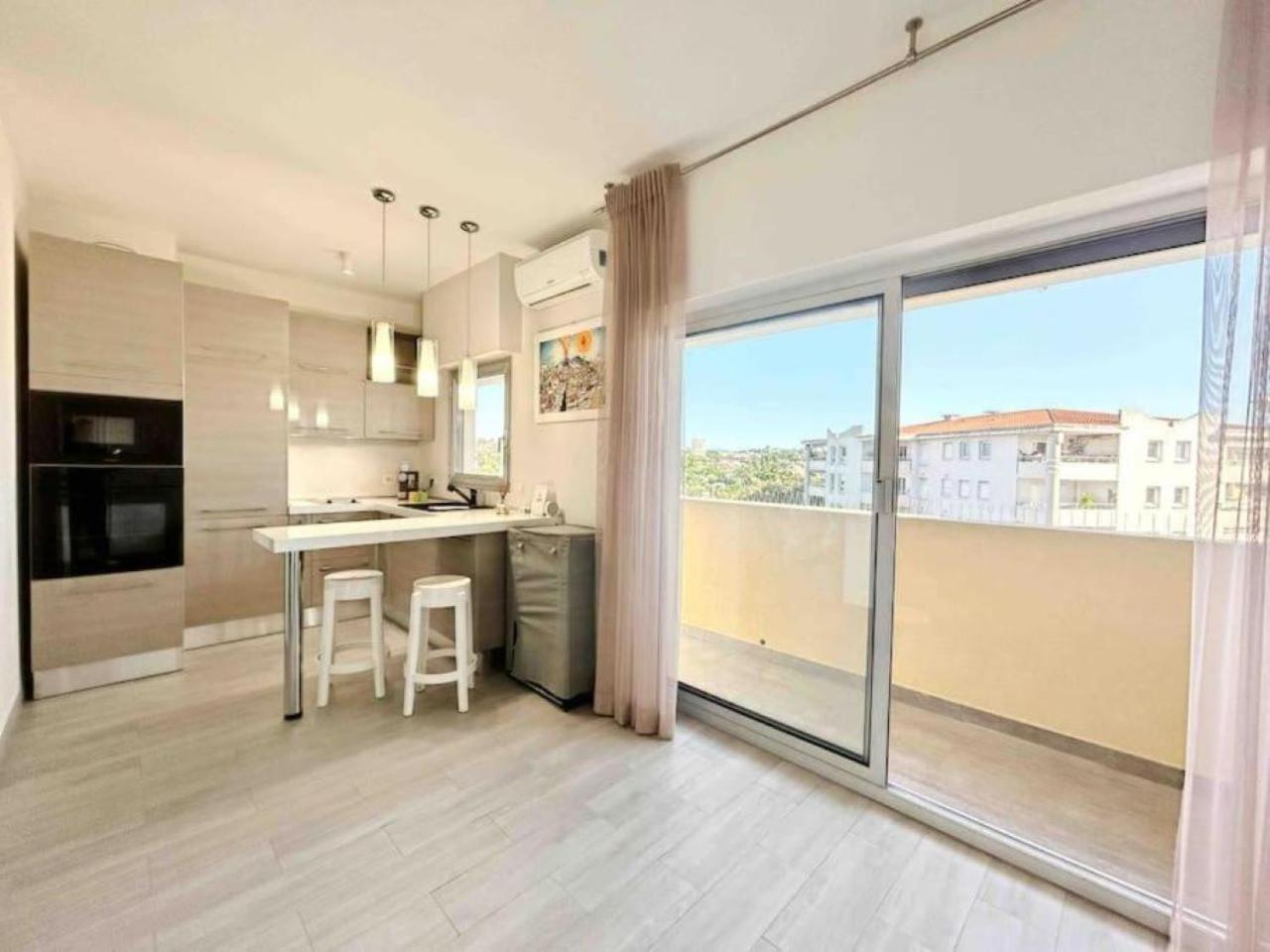 Il Gioiello : Apt 2 Pers, Clim, Piscine, Parking Antibes Exteriér fotografie