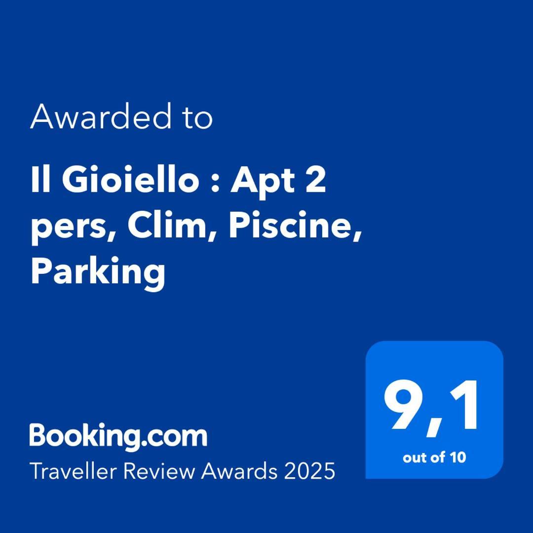 Il Gioiello : Apt 2 Pers, Clim, Piscine, Parking Antibes Exteriér fotografie
